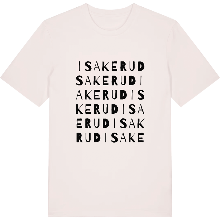 Isakerud ordlek t-shirt – t-shirt från PinShirt