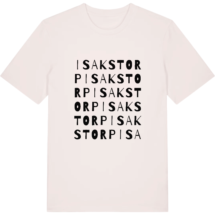 Isakstorp ordlek t-shirt – t-shirt från PinShirt