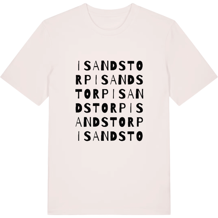 Isandstorp ordlek t-shirt – t-shirt från PinShirt