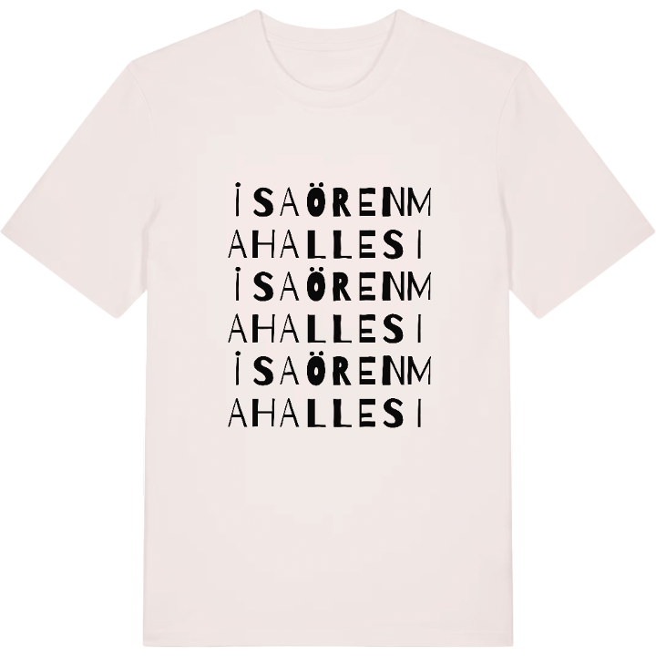 İsaören Mahallesi ordlek t-shirt – t-shirt från PinShirt