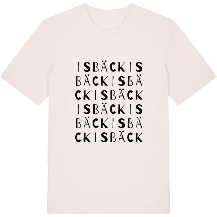 Isbäck ordlek t-shirt – t-shirt från PinShirt