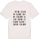 Isbricksviken ordlek t-shirt