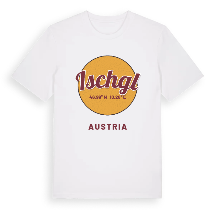 Ischgl cirkel t-shirt – t-shirt från PinShirt
