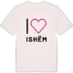 Jag älskar Ishëm t-shirt stort tryck