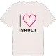Jag älskar Ishult t-shirt stort tryck