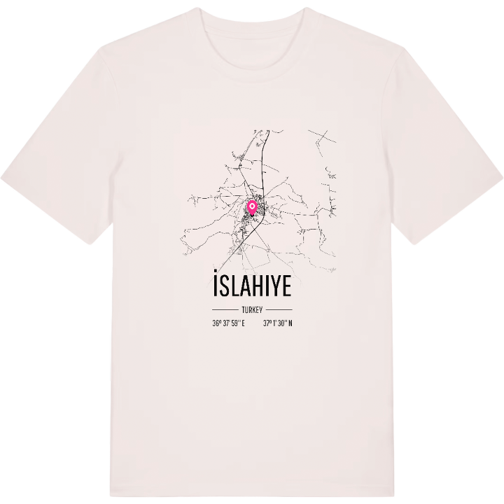 İslahiye karta t-shirt – t-shirt från PinShirt