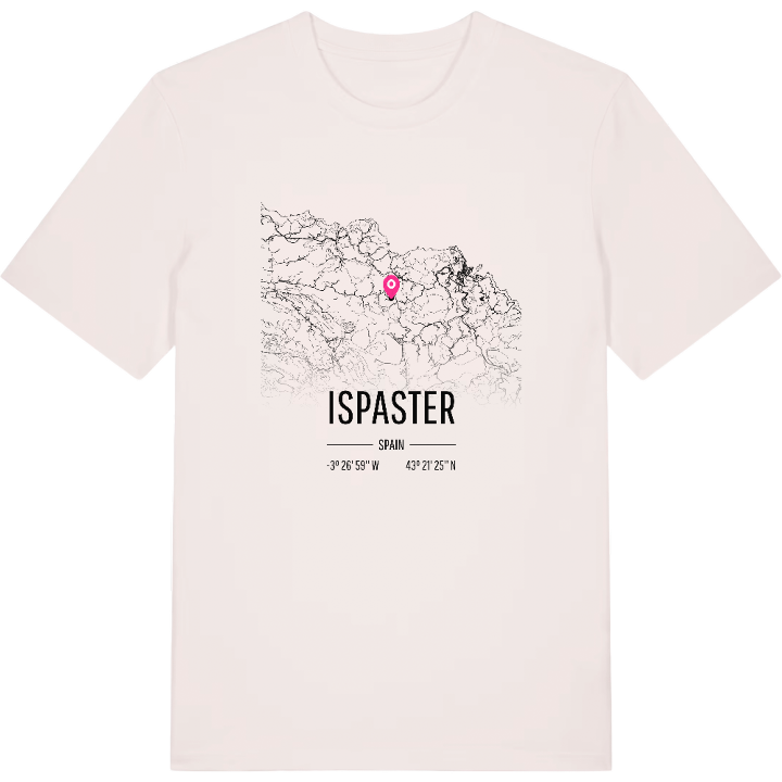 Ispaster karta t-shirt – t-shirt från PinShirt