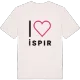 Jag älskar İspir t-shirt stort tryck