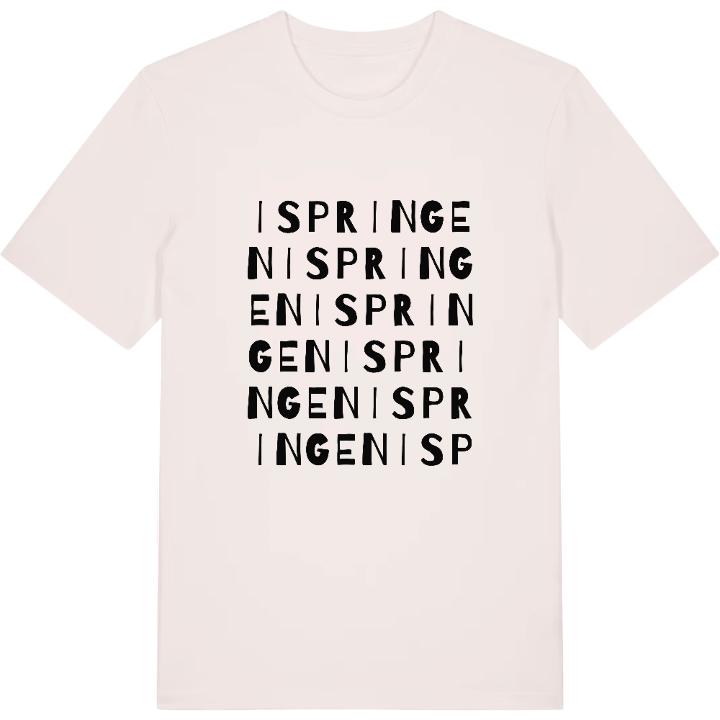 Ispringen ordlek t-shirt – t-shirt från PinShirt