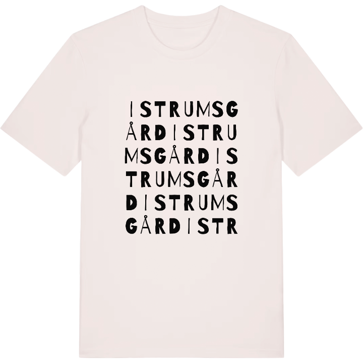 Istrums gård ordlek t-shirt – t-shirt från PinShirt