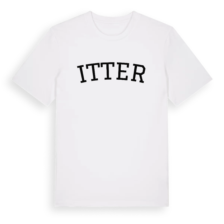 Itter böjd t-shirt – t-shirt från PinShirt