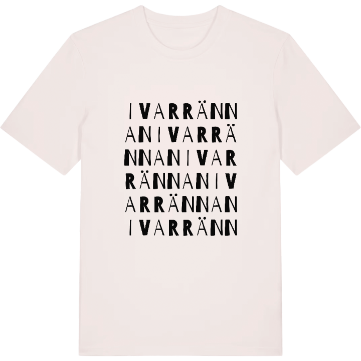 Ivarrännan ordlek t-shirt – t-shirt från PinShirt