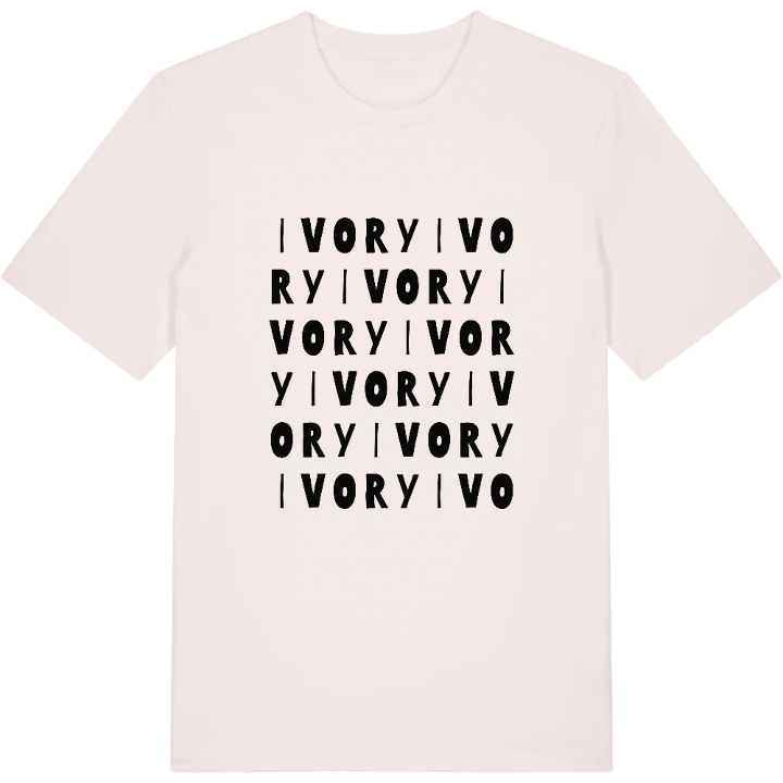 Ivory ordlek t-shirt – t-shirt från PinShirt