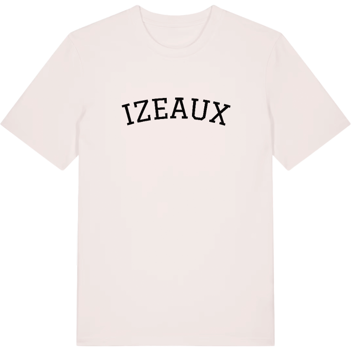 Izeaux böjd t-shirt – t-shirt från PinShirt