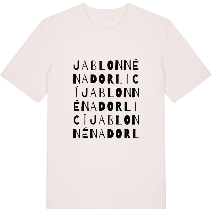 Jablonné nad Orlicí ordlek t-shirt – t-shirt från PinShirt