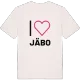 Jag älskar Jäbo t-shirt stort tryck
