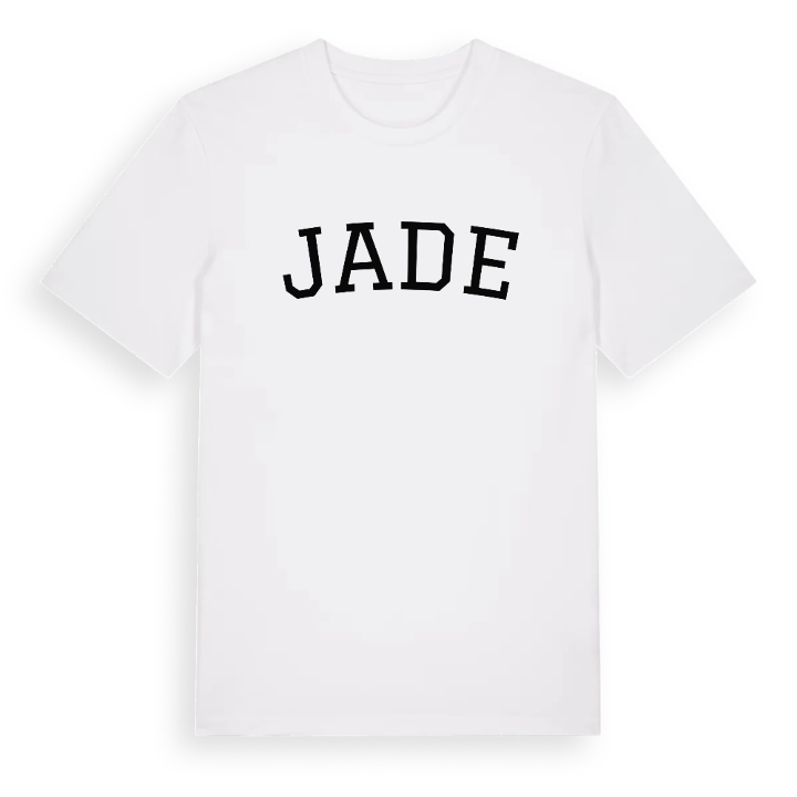 Jade böjd t-shirt – t-shirt från PinShirt