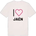 Jag älskar Jaén t-shirt stort tryck