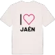 Jag älskar Jaén t-shirt stort tryck