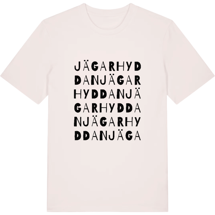 Jägarhyddan ordlek t-shirt – t-shirt från PinShirt