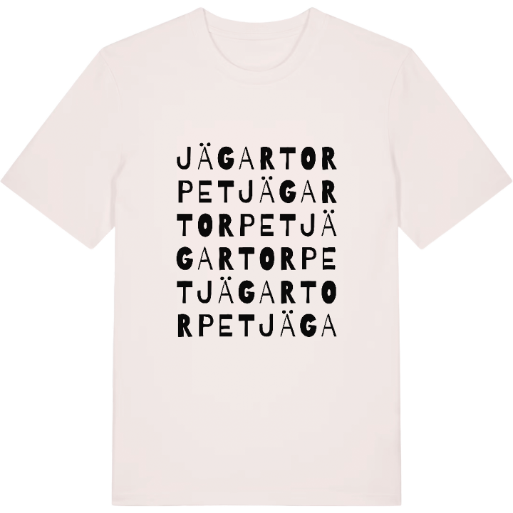 Jägartorpet ordlek t-shirt – t-shirt från PinShirt