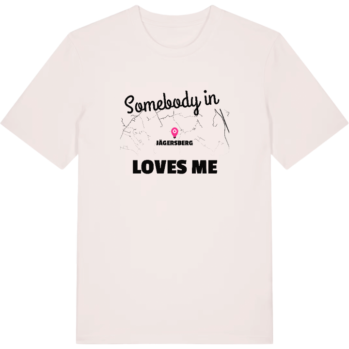 Någon i Jägersberg älskar mig t-shirt – t-shirt från PinShirt