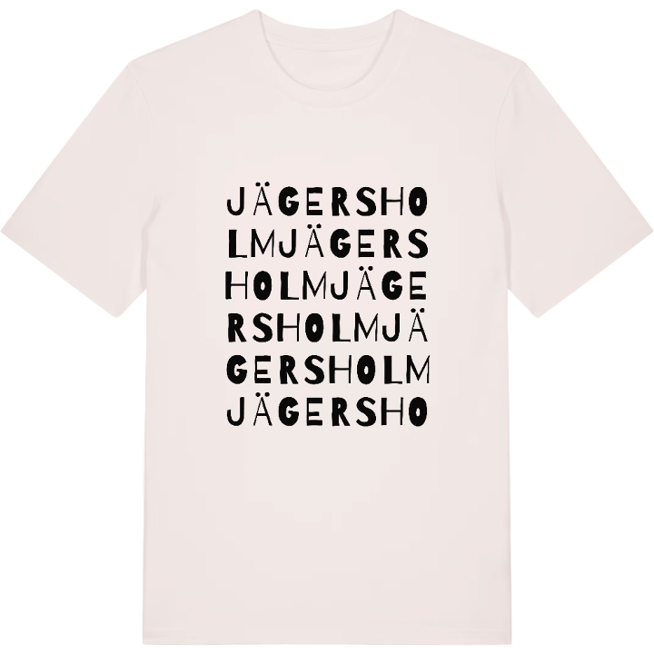 Jägersholm ordlek t-shirt – t-shirt från PinShirt