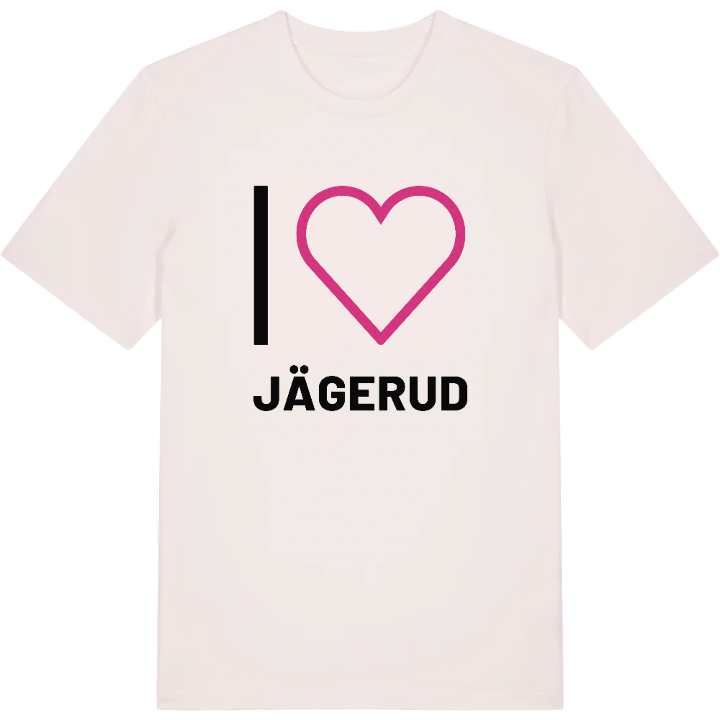 Jag älskar Jägerud t-shirt stort tryck – t-shirt från PinShirt