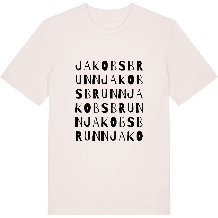 Jakobsbrunn ordlek t-shirt – t-shirt från PinShirt