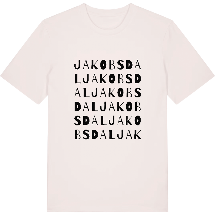 Jakobsdal ordlek t-shirt – t-shirt från PinShirt