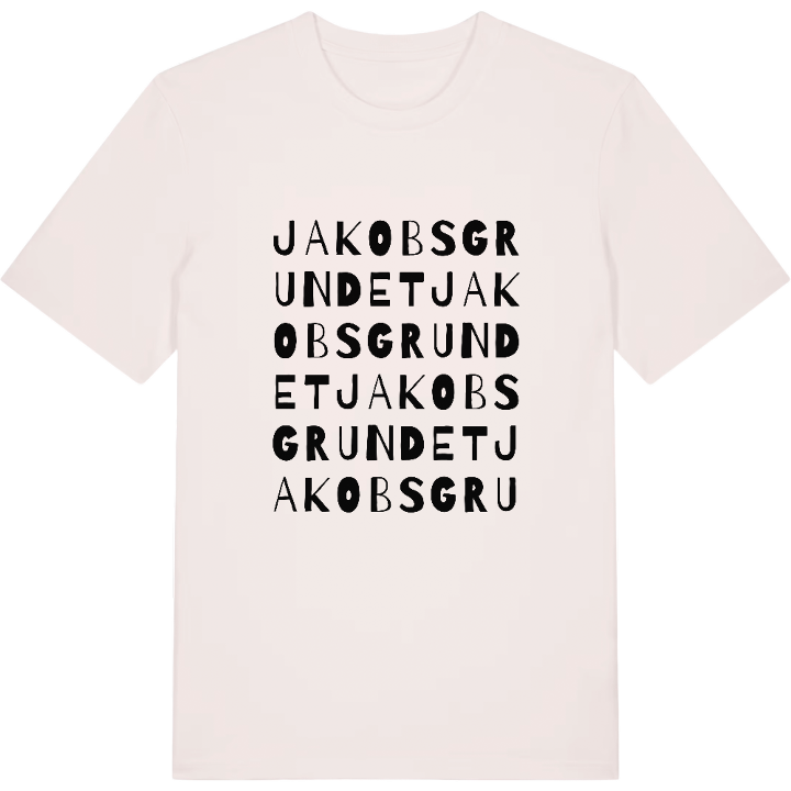 Jakobsgrundet ordlek t-shirt – t-shirt från PinShirt