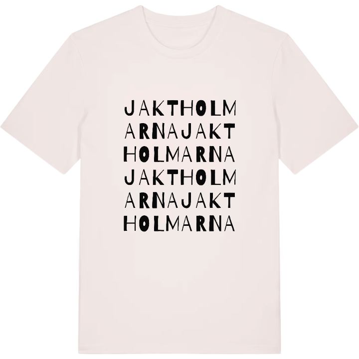 Jaktholmarna ordlek t-shirt – t-shirt från PinShirt