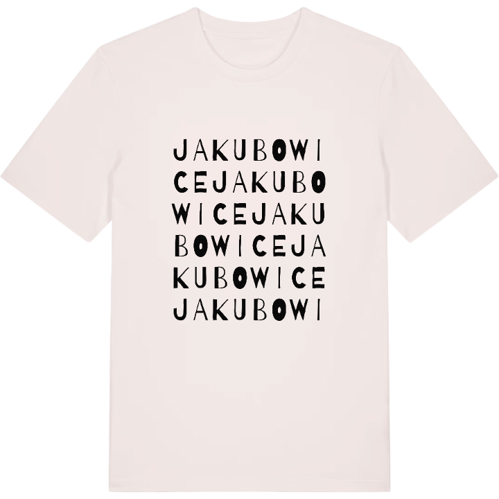 Jakubowice ordlek t-shirt – t-shirt från PinShirt