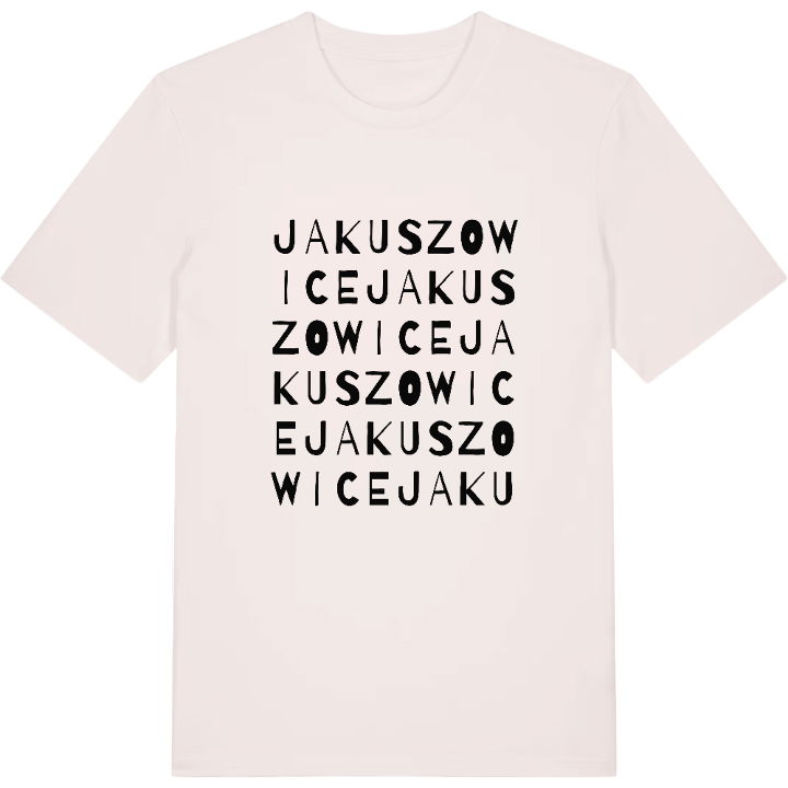 Jakuszowice ordlek t-shirt – t-shirt från PinShirt
