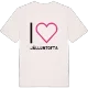 Jag älskar Jälluntofta t-shirt stort tryck