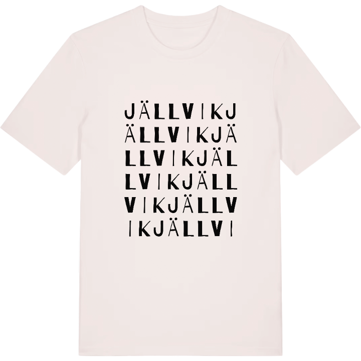 Jällvik ordlek t-shirt – t-shirt från PinShirt