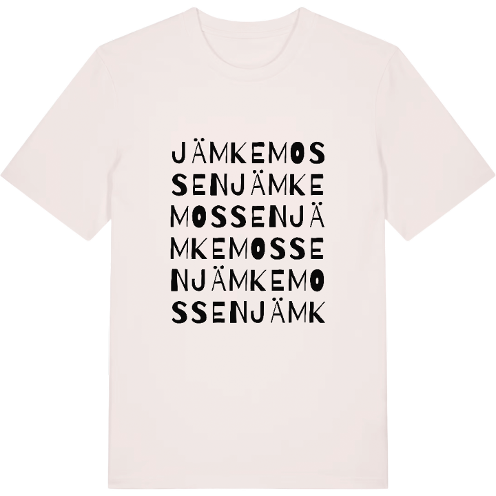 Jämkemossen ordlek t-shirt – t-shirt från PinShirt