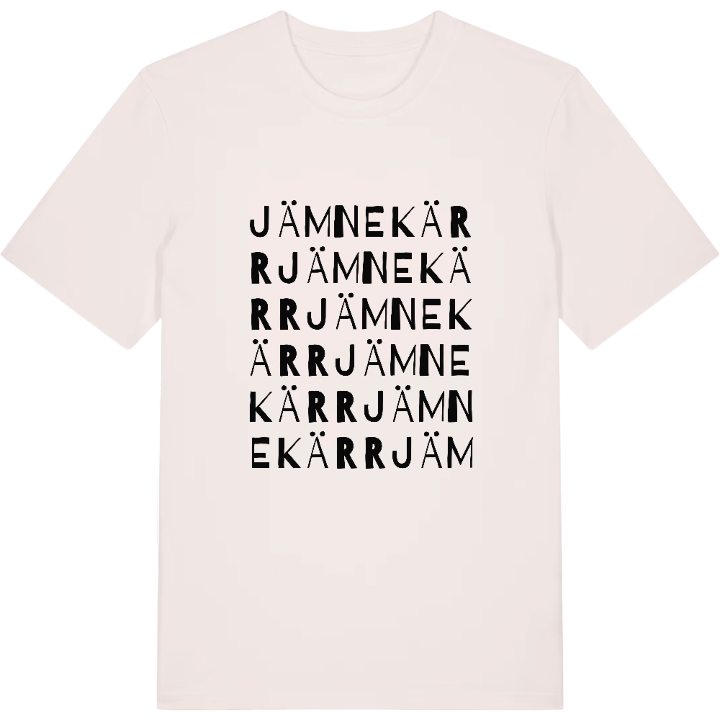 Jämnekärr ordlek t-shirt – t-shirt från PinShirt
