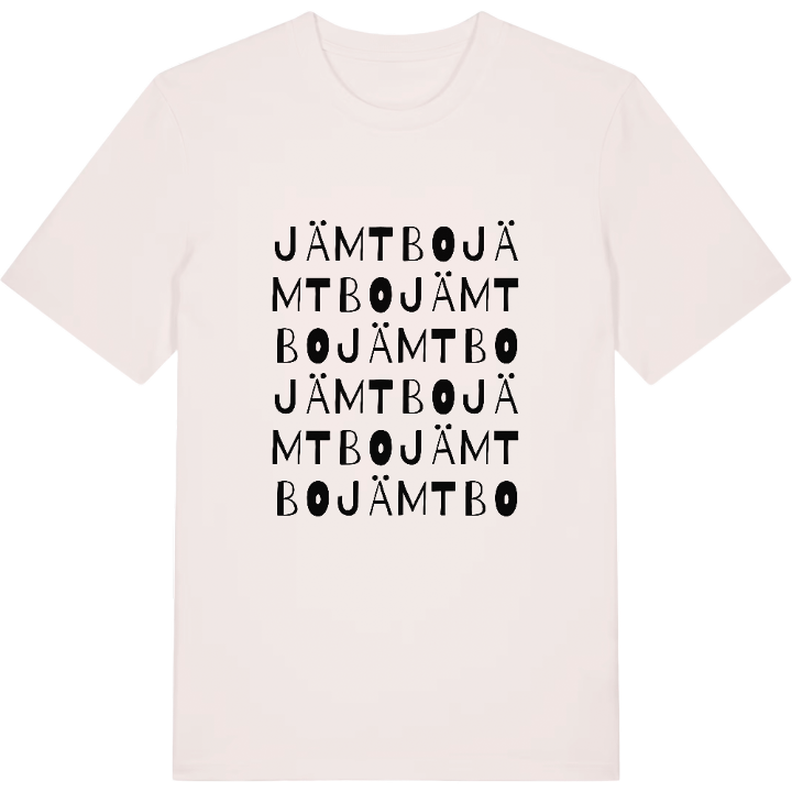 Jämtbo ordlek t-shirt – t-shirt från PinShirt