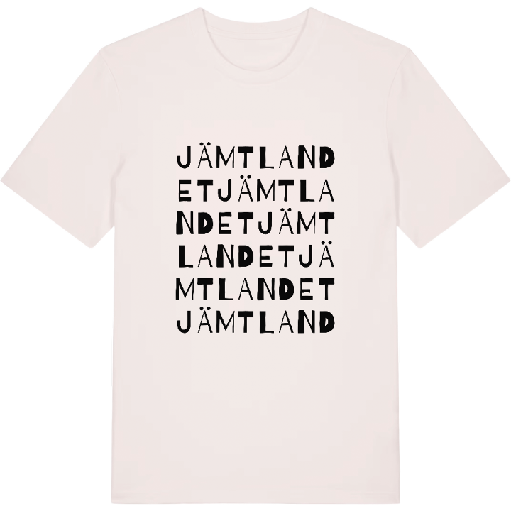 Jämtlandet ordlek t-shirt – t-shirt från PinShirt