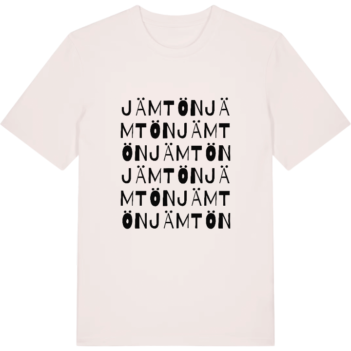 Jämtön ordlek t-shirt – t-shirt från PinShirt
