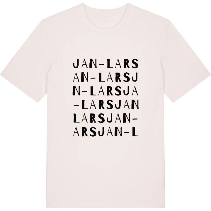 Jan-Lars ordlek t-shirt – t-shirt från PinShirt