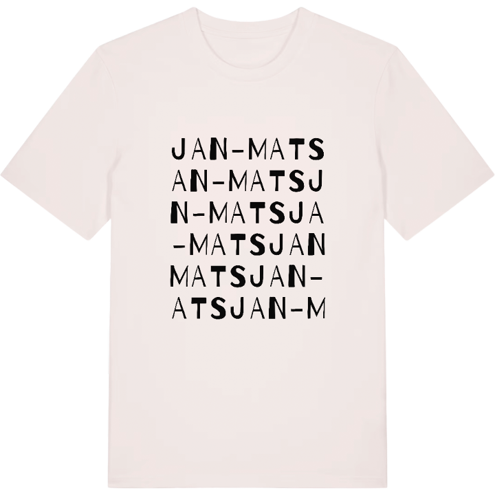Jan-Mats ordlek t-shirt – t-shirt från PinShirt