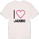 Jag älskar Janbo t-shirt stort tryck