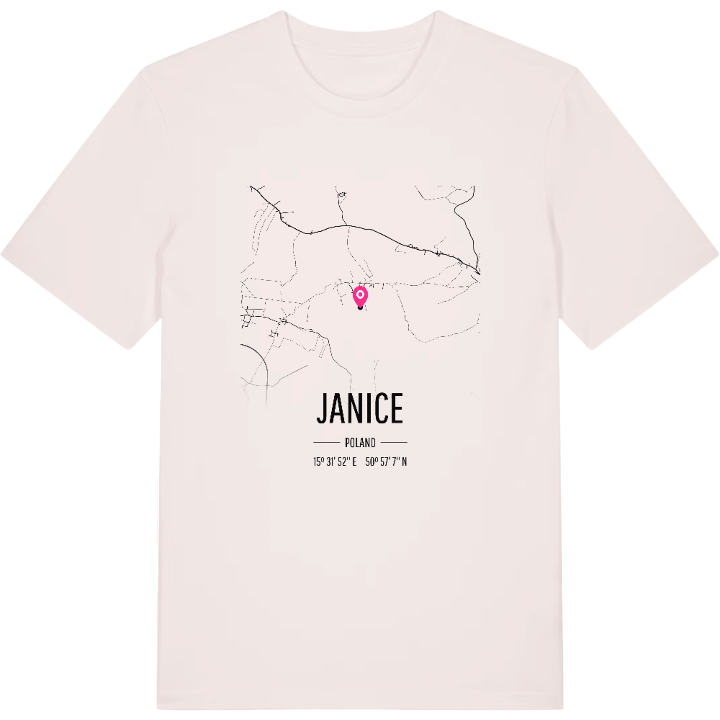 Janice karta t-shirt – t-shirt från PinShirt