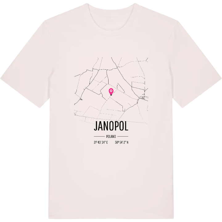 Janopol karta t-shirt – t-shirt från PinShirt