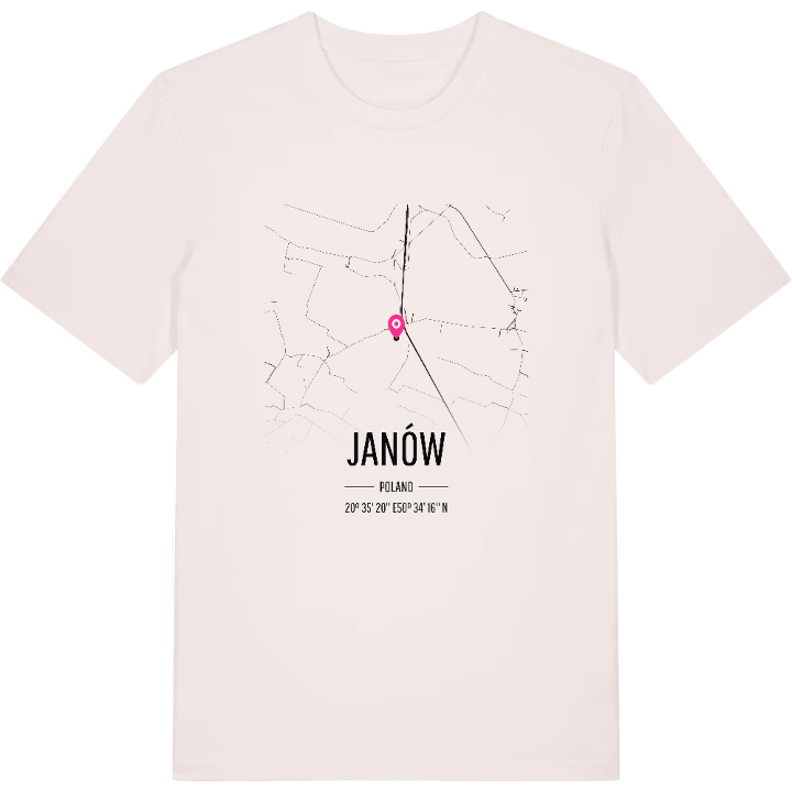 Janów karta t-shirt – t-shirt från PinShirt