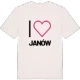 Jag älskar Janów t-shirt stort tryck