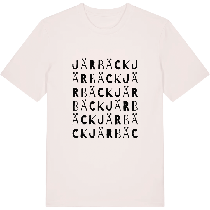 Järbäck ordlek t-shirt – t-shirt från PinShirt