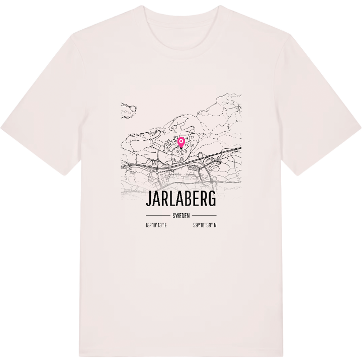 Jarlaberg karta t-shirt – t-shirt från PinShirt
